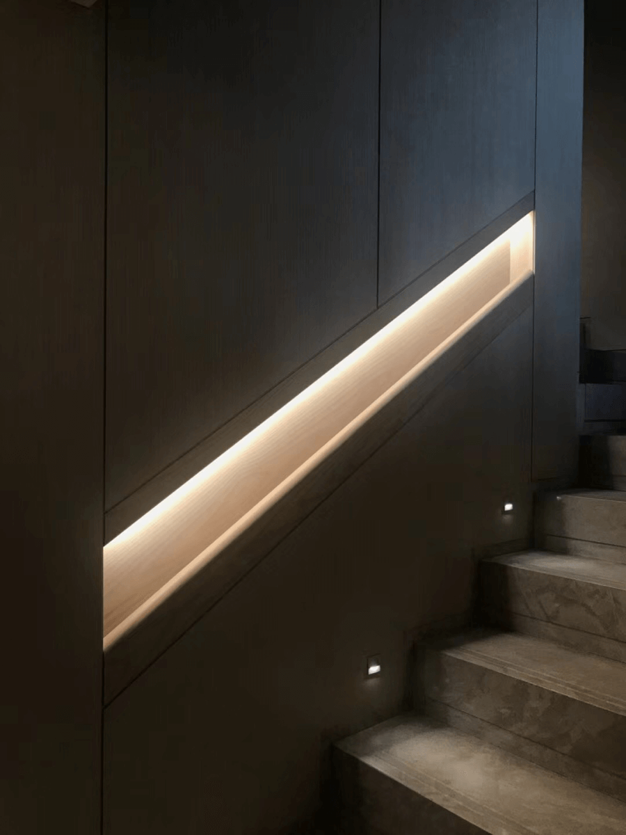 楼梯灯带设计创意及细节